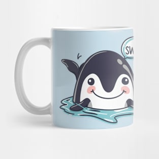 Swim orca Mug